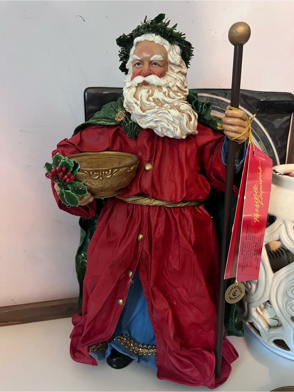Possible Dreams Santa, HOLIDAY, Father Christmas England Circa 1992